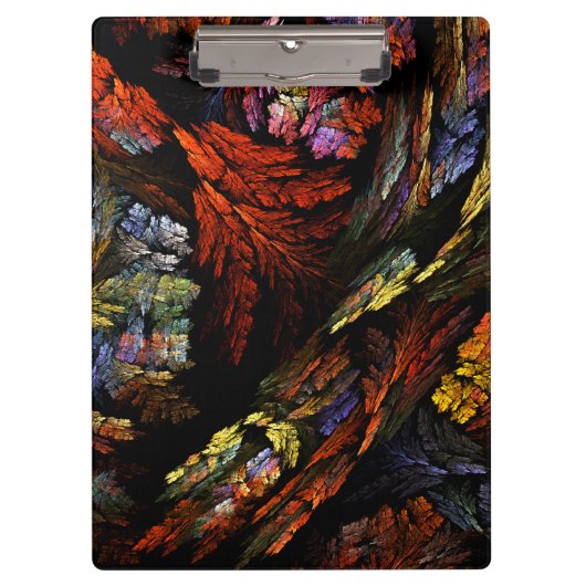 Porte-bloc Harmonie des couleurs Art Abstrait (Devant)