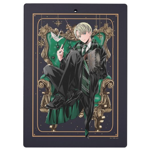 Porte-bloc HARRY POTTER™ | Anime Draco Malfoy Assis (Dos)