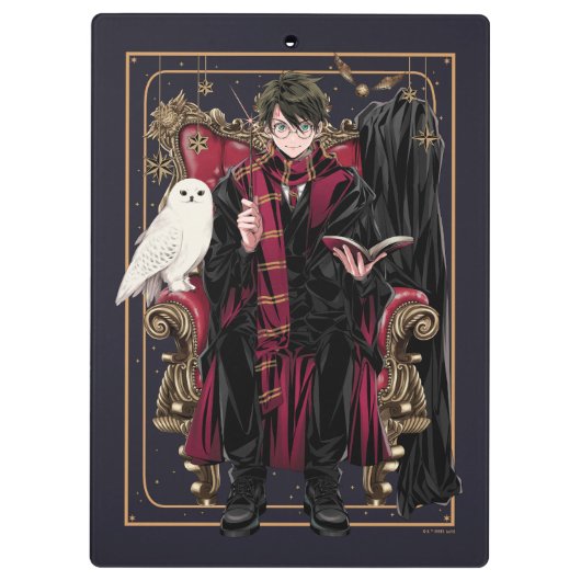 Porte-bloc HARRY POTTER™ | Anime HARRY POTTER™ assis (Dos)