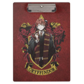 Porte-bloc HARRY POTTER™ | Anime Ron Weasley House Crest (Devant)