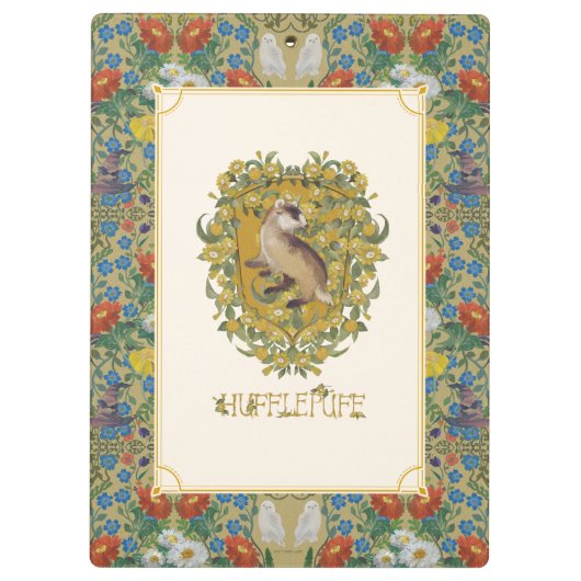 Porte-bloc HARRY POTTER™ | Crête HUFFLEPUFF™ (Dos)