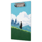 Porte-bloc HARRY POTTER™ Dominant le château de Poudlard ™ (Gauche)