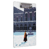 Porte-bloc HARRY POTTER™ et Hedwig dans la cour de HOGWARTS™ (Swatch)