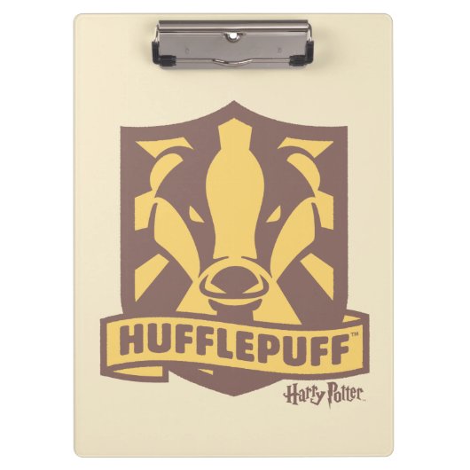 Porte-bloc HARRY POTTER™ | Été Magique HUFFLEPUFF™ Crest (Devant)