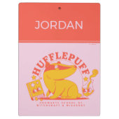 Porte-bloc HARRY POTTER™ | Mignon HUFFLEPUFF™ (Dos)