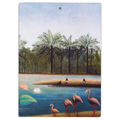 Porte-bloc Henri Rousseau - Les Flamants roses (Dos)