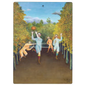 Porte-bloc Henri Rousseau - Les joueurs de football (Dos)