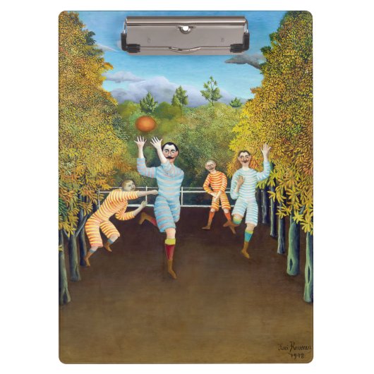 Porte-bloc Henri Rousseau - Les joueurs de football (Devant)