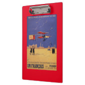 Porte-bloc Henry Farman vole chez Issy-les-Moulineaux (Gauche)