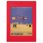 Porte-bloc Henry Farman vole chez Issy-les-Moulineaux (Dos)