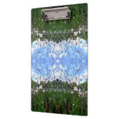 Porte-bloc Herbe Verte Ciel Bleu (Gauche)