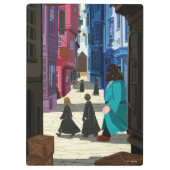 Porte-bloc Hermione, HARRY POTTER™ & Hagrid dans Diagon Alley (Dos)
