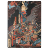 Porte-bloc Héros samouraï Minamoto aucun Yorimitsu (Dos)