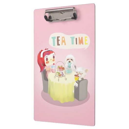 Porte-bloc Heure du thé (Gauche)