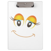 PORTE-BLOC HEUREUSE FILLE FACE (Devant)