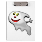 PORTE-BLOC "HEUREUX HALLOWEEN" GHOST (Devant)
