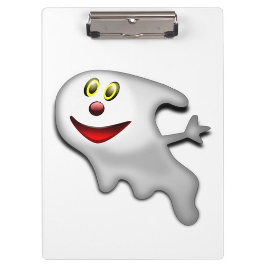 PORTE-BLOC "HEUREUX HALLOWEEN" GHOST (Devant)