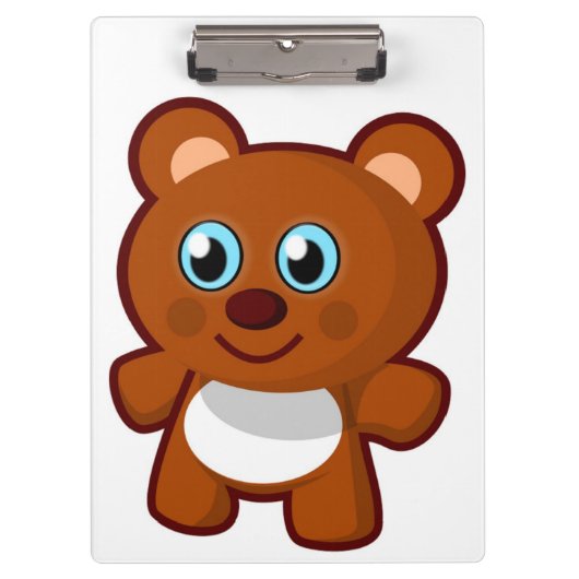 PORTE-BLOC HEUREUX TEDDY BEAR (Devant)