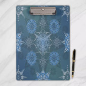 Porte-bloc Hexa triangles yantra pétales inscription