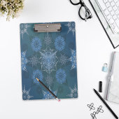 Porte-bloc Hexa triangles yantra pétales inscription