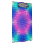 Porte-bloc Hexagones de l'échelle de sirène holographique ros (Swatch)