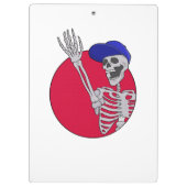 Porte-bloc Hey Amis Cool et drôle Squelette (Dos)