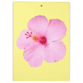 Porte-bloc Hibiscus rose Fleur tropicale (Dos)
