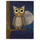 Porte-bloc Hibou nocturne (Dos)
