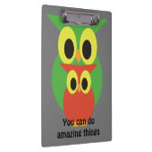 Porte-bloc Hiboux Vert et Rouge (Swatch)