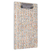 Porte-bloc hiéroglyphes de l'ancienne égypte motif histo (Swatch)