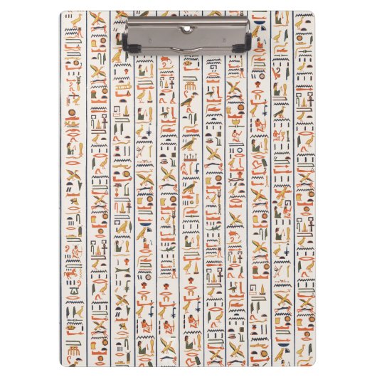 Porte-bloc hiéroglyphes de l'ancienne égypte motif histo (Devant)