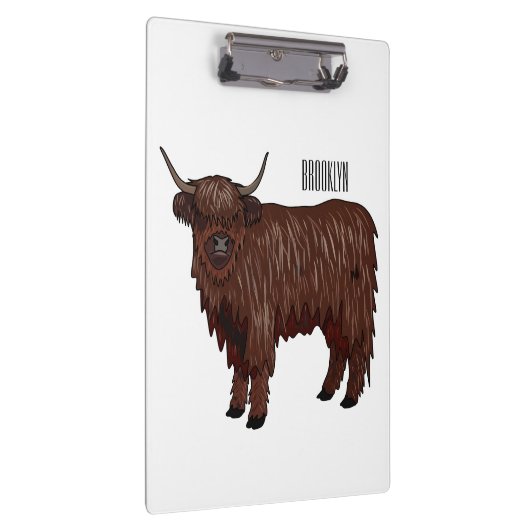 Porte-bloc Highland cow (Swatch)