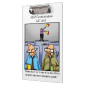 Porte-bloc Hilarious Business Humor Clipboard Gift (Gauche)