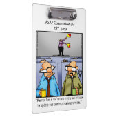 Porte-bloc Hilarious Business Humor Clipboard Gift (Swatch)