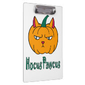 Porte-bloc Hocus pawcus Halloween citrouille ginger cat magie (Swatch)