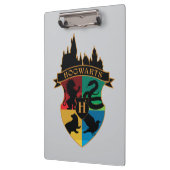 Porte-bloc HoGWARTS™ Castle Crest House Insigne de fierté (Gauche)
