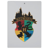 Porte-bloc HoGWARTS™ Castle Crest House Insigne de fierté (Dos)