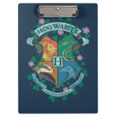 Porte-bloc HOGWARTS™ Floral Crest (Devant)