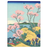 Porte-bloc Hokusai Fuji de Gotenyama sur le Tōkaidō (Dos)