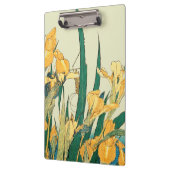 Porte-bloc Hokusai grasshopper et iris Japon (Gauche)
