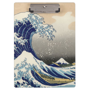 Porte-bloc Hokusai la grande vague outre de Kanagawa