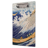 Porte-bloc Hokusai Ocean Waves Sea Boats (Gauche)