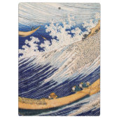 Porte-bloc Hokusai Ocean Waves Sea Boats (Dos)