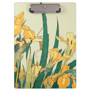 Porte-bloc Hokusai Sauterelle Iris Impression Vintage : Japon