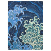 Porte-bloc Hokusai Vague féminine Océan Vintage (Dos)