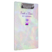 Porte-bloc Holographe Empreinte de patte du service de toilet (Swatch)