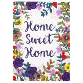Porte-bloc Home Sweet Home Floral Reef (Dos)