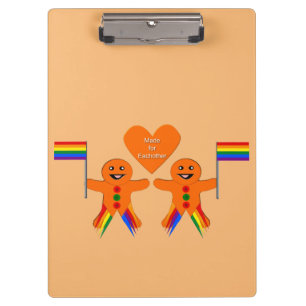 Porte-bloc Hommes gays Noël Gingpain Couple