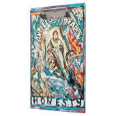 Porte-bloc Honnêteté, une arme élégante. (Gauche)