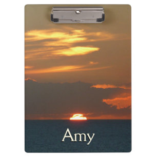 Porte-bloc Horizon Coucher de soleil Colorful Seascape Photog